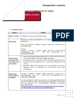 Discapacidad e Inclusión- Producto Academico I