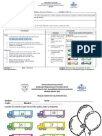 22 MATEMÁTICA SECUENCIA # 4 Del 30 de Mayo Al 10 de Junio de 2022 Antes, Entre y Después