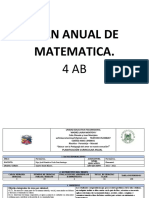 PLAN ANUAL DE Matematica.