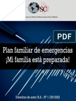 Plan Familiar de Emergencias