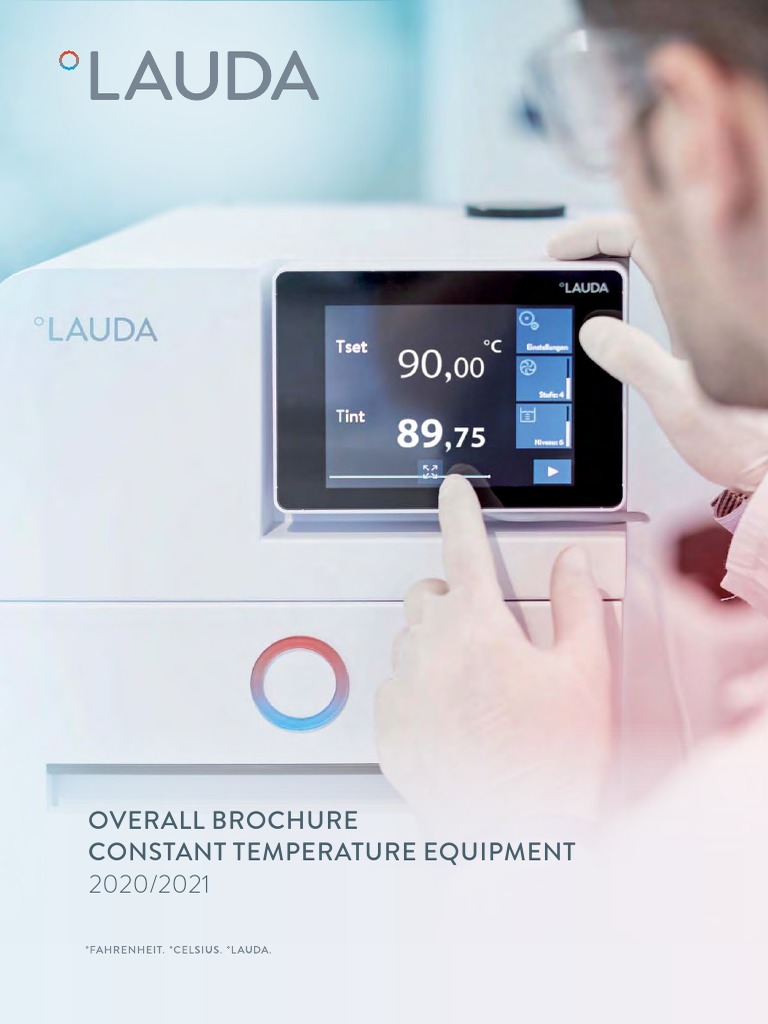 LAUDA Temperature Control Solutions | PDF | Thermostat | Water