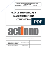 Plan de Emergencia y Evacuación Actinno