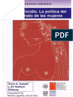 Femicidio La Política Del Asesinato de Las Mujeres by Diana E H