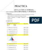 Práctica Area Bajo La Curva Normal, Binomial y Poisson - Resolución
