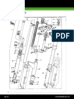 1977 Kz650 Parts Diagram: Front Fork