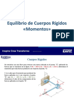 Estática Presentación 4 Momentos3D