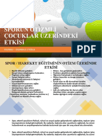 Sporun Oti̇zmli̇ Çocuklar Üzeri̇ndeki̇ Etki̇si̇