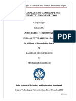 Design and Analysis of Camshaft and Valve of Pneumatic Engine of Two Wheeler