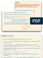 Example .1 (Matching Problem) : E E E E P E E E (-L) P P