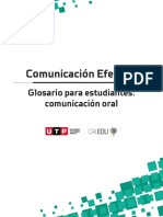 04 Glosario - Comunicación Oral