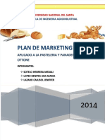 Plan de marketing para pastelería y panadería Ottone