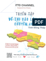 28. Tuyển Tập Đề Thi Chuyên Anh Đồng Tháp_Otto Channel