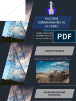 Factores Contaminantes de La Tierra Final