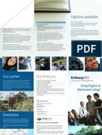 Embassy CES English school Boston Merrimack - contact address telephone number + brochure