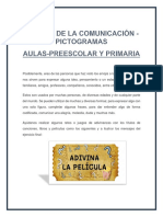 pictogramas preescolar, primaria y aulas