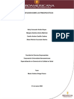 Una Reflexion Sobre Los Principios Eticos 31 Marzo