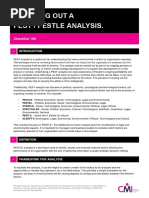 Checklists - Carrying Out A PEST PESTLE Analysis