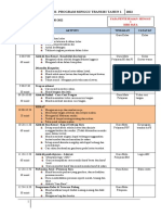 Jadual Program Transisi 2022