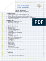 Lista de Utiles Inicial 5 Anos