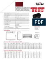 Technical Specifications: 12 V 18ah AGM 5 Years