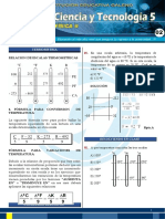 Termometría: escalas termométricas y conversiones de temperatura