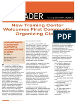 New Training Center Welcomes First Community Organizing: Class