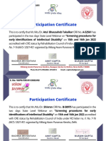 11 Participation Certificate