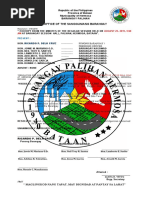 Barangay Health Plan | PDF | Public Health | Governance