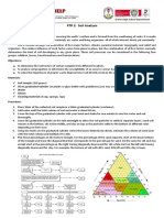 PT# 2: Soil Analysis: Senior High School Department