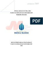 Proposal Kegiatan Pelatik DPM FDSK Periode 2021-2022 1