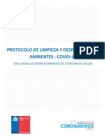 2. Protocolo de Limpieza y Desinfección de Ambientes Covid 19