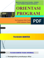 Orientasi Program