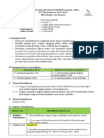 Rencana Pelaksanaan Pembelajaran SBDP T1ST1
