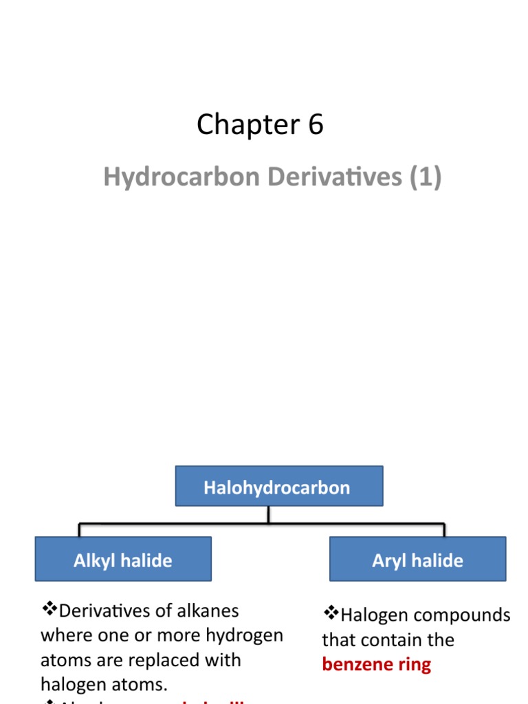 Overview of Halohydrocarbons | PDF | Alcohol | Alkane