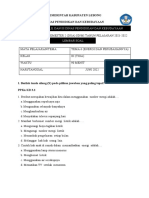 Soal Penilaian Akhir Semester Ii Tema 6 KLS Iii