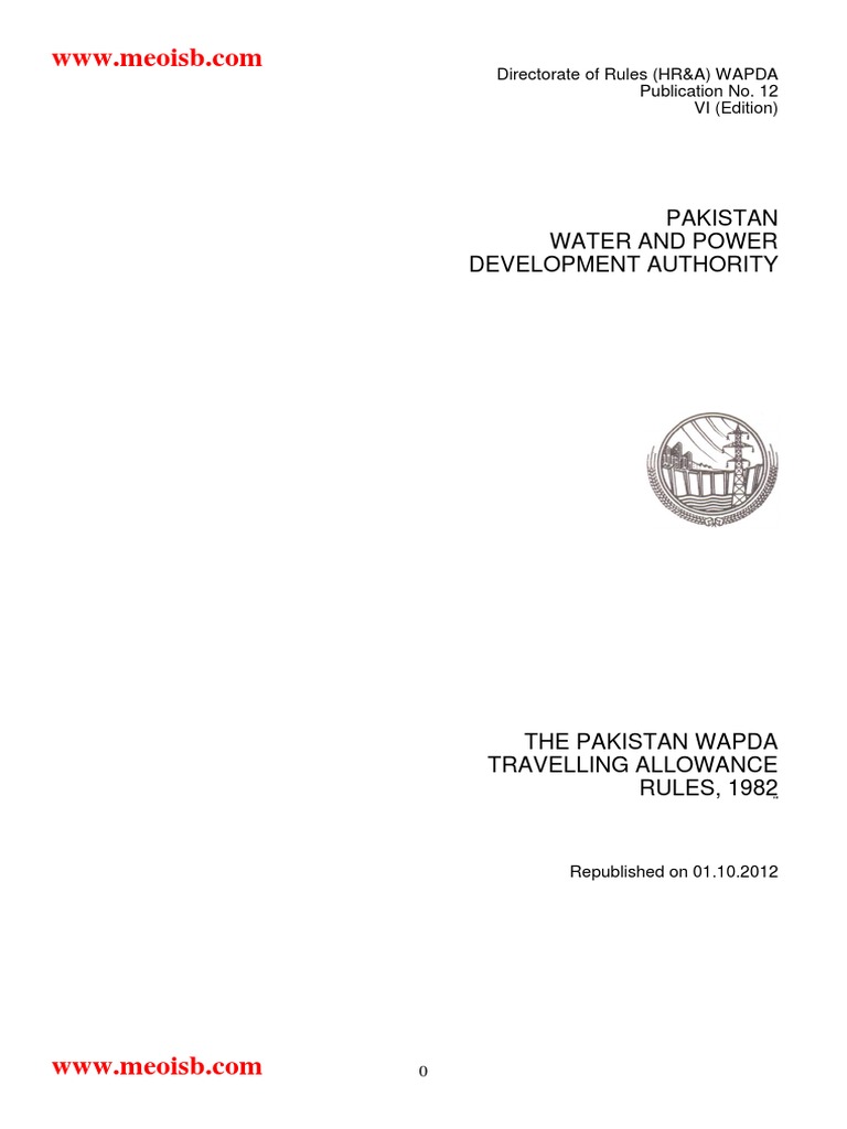 wapda-travelling-allowance-rules-pdf-public-transport-retirement