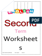 Worksheet S: Teacher: María Teresa Peñaranda Grado: Segundo Periodo: II