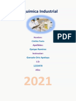 Química Industrial Semestre 3