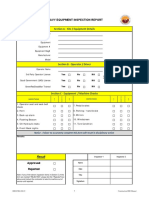 Heavy Equipment Checklist