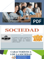 Sociedad, socialización y sus características