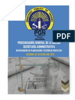 Informe Gestión Proyectos de Inversión 2015 Ministerio Publico Panama