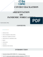 Presentation On Pandemic Forecasting