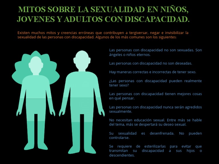 Mitos sobre la sexualidad y discapacidad | PDF