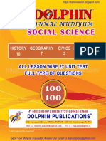 10Th Social Science Sample Question Paper Dolphin Guide English Medium