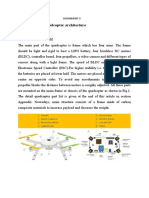 Design of Basic Quadcopter Architecture: Assignment-3