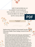 Implementasi Kebijakan Publik Sosial Makassar