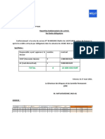 reporting du 23 au 27 Aout 2021