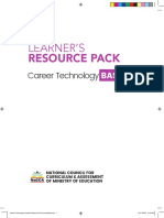 Career Technology Learners Resource Pack (Corrected)