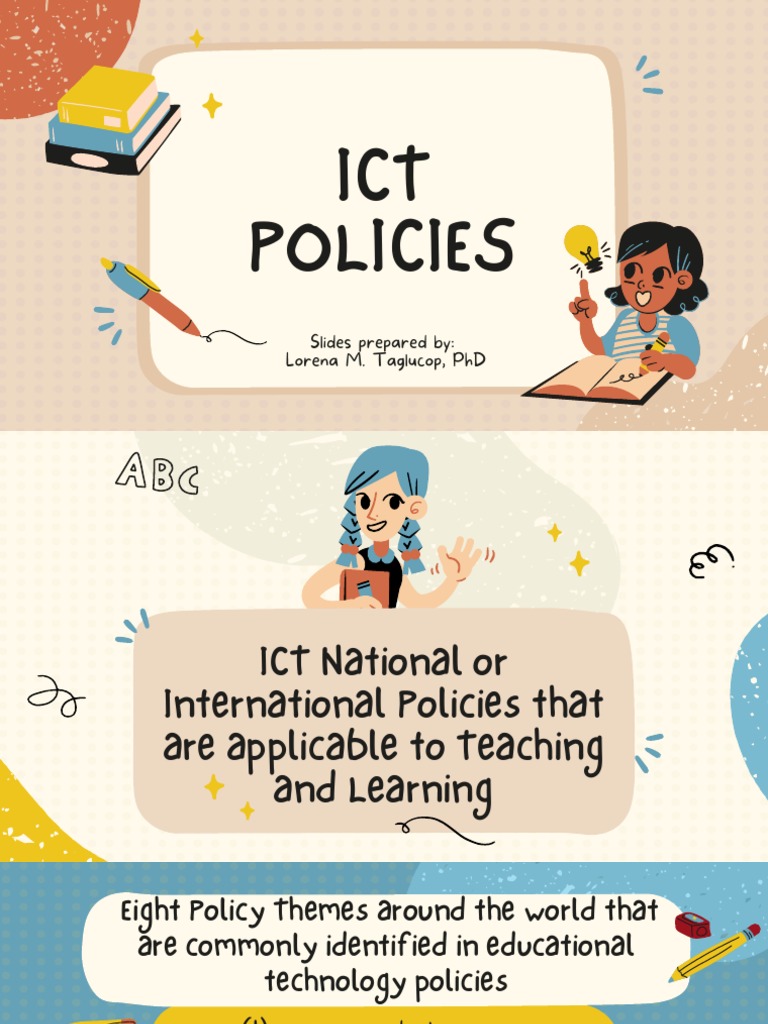 Handout ICT Policies | PDF | Information And Communications Technology ...