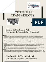 Clasificacion Aceites Transmision